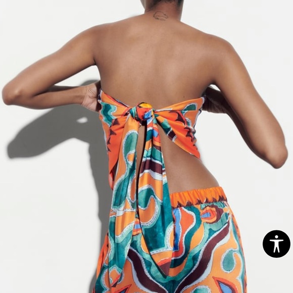 Zara Strappy Bandana Top - Picture 2 of 12